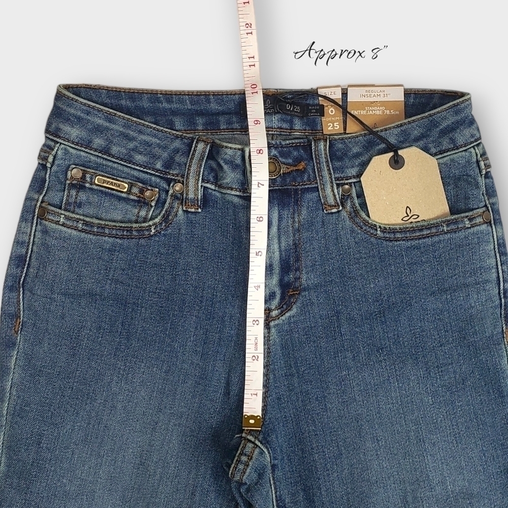 prAna Sienna Jeans True Blue Size 25 - Picture 10 of 14